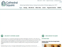 Tablet Screenshot of cathedralsquare.org